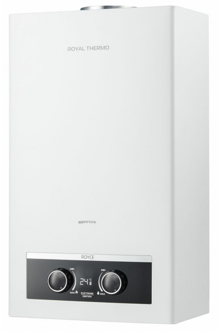 Проточный газовый водонагреватель Royal Thermo GWH 11 Royce (белый) 