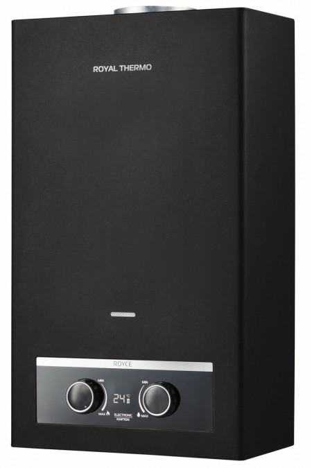 Проточный газовый водонагреватель Royal Thermo GWH 11 RoyceGrafit (графитовый) 