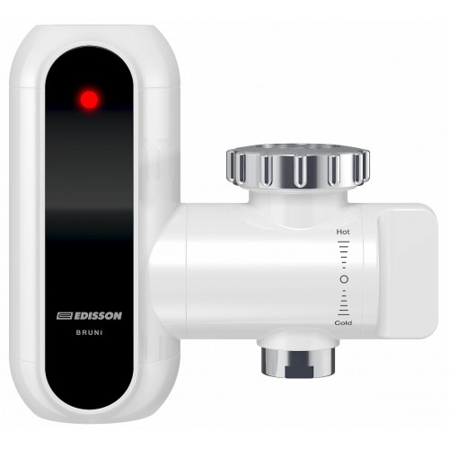 Кран нагрева электрический Edisson Bruni 3500 tap (белый/черный) 2