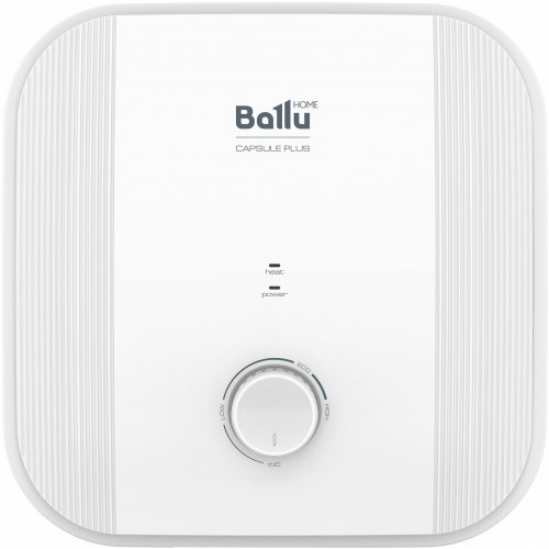 Накопительный электрический водонагреватель Ballu BWH/S 10 Capsule Plus U (под мойкой) (белый) 8