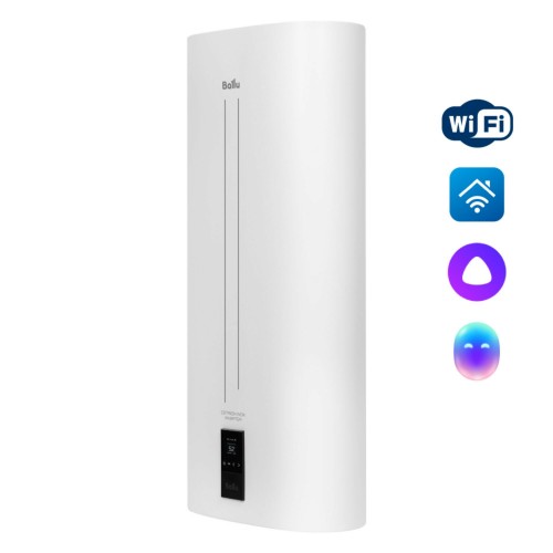 Накопительный электрический водонагреватель Ballu BWH/S 50 Cetrion Inox Inverter (белый) 