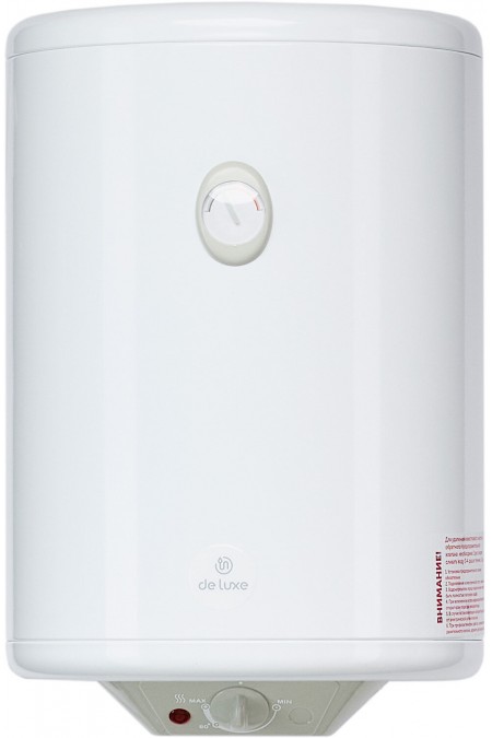 Накопительный электрический водонагреватель De Luxe 3W40V1 (белый) 