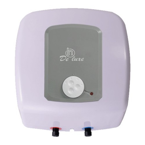 Накопительный электрический водонагреватель De Luxe DSZF15-LJ/10CE (над мойкой) (белый/серый) 