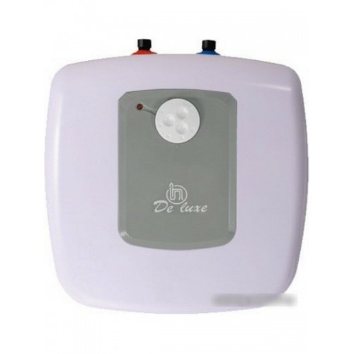 Накопительный электрический водонагреватель De Luxe DSZF15-LJ/10CE (над мойкой) (белый/серый) 4