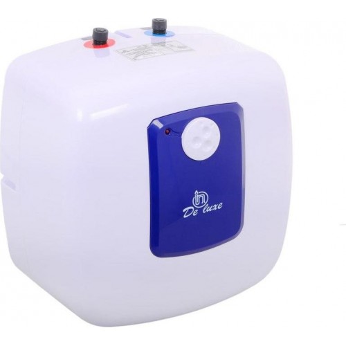 Накопительный электрический водонагреватель De Luxe DSZF15-LJ/10CE (над мойкой) (белый/серый) 8