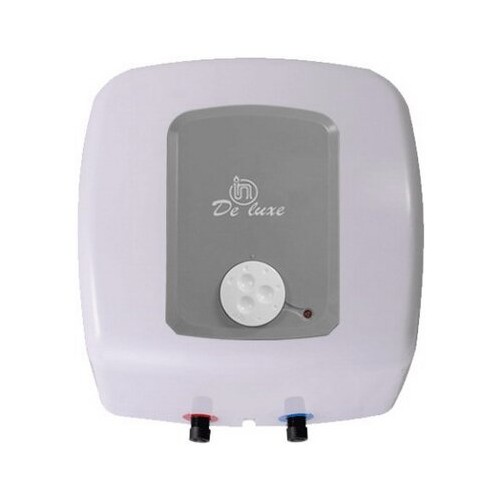 Накопительный электрический водонагреватель De Luxe DSZF15-LJ/15CE (над мойкой) (белый/серый) 