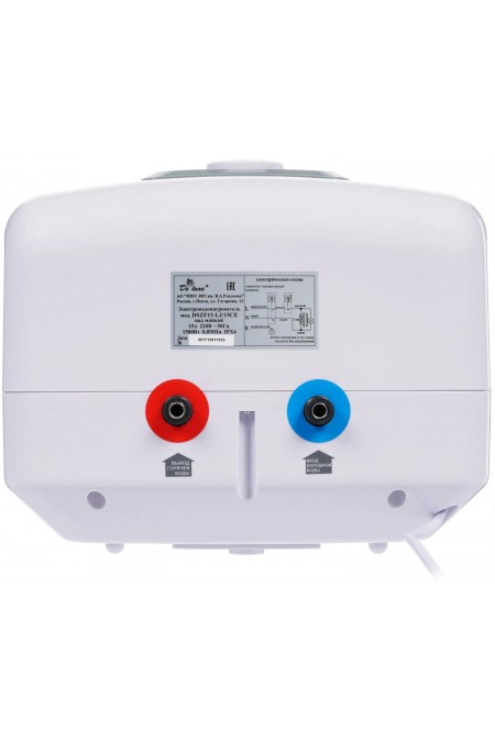 Накопительный электрический водонагреватель De Luxe DSZF15-LJ/15CE (над мойкой) (белый/серый) 2