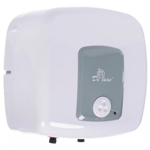 Накопительный электрический водонагреватель De Luxe DSZF15-LJ/15CE (над мойкой) (белый/серый) 7