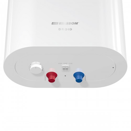 Накопительный электрический водонагреватель EDISSON Droid 80 V (белый) 4