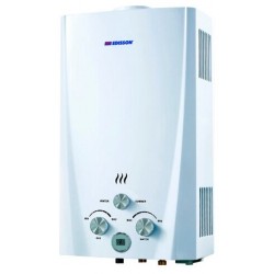 Проточный газовый водонагреватель Edisson Flame F 20 D (белый)