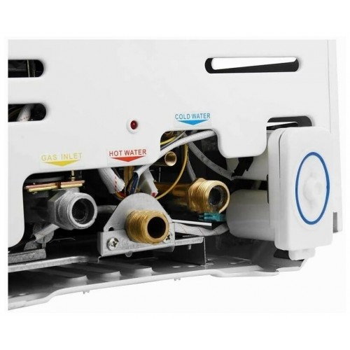 Проточный газовый водонагреватель Edisson Flame F 20 D (белый) 2