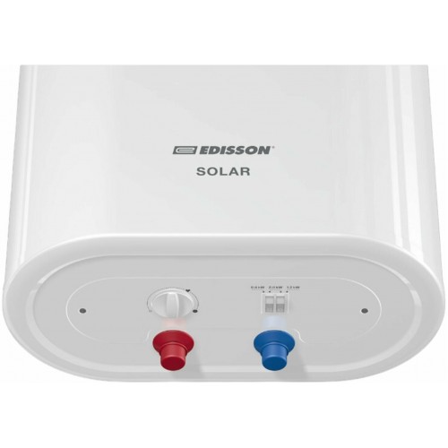 Накопительный электрический водонагреватель Edisson Solar 100 V (белый) 