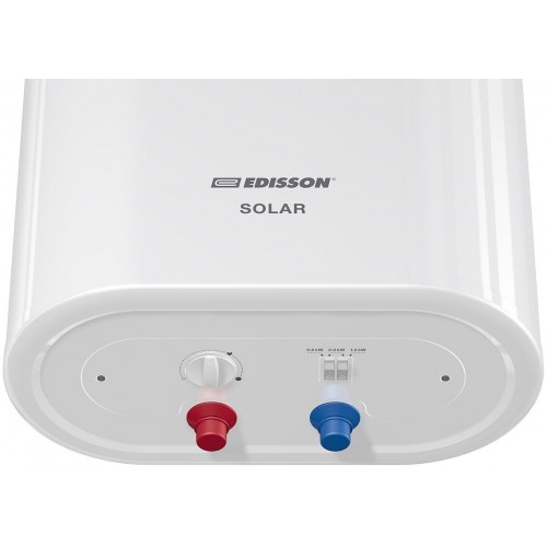 Накопительный электрический водонагреватель Edisson Solar 30 V (белый) 4