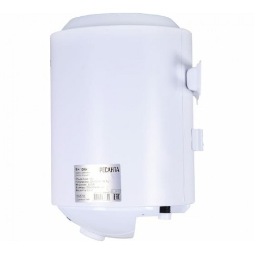 Накопительный электрический водонагреватель Ресанта ВН-10КН (белый) 2