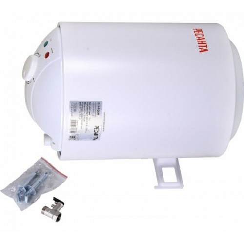 Накопительный электрический водонагреватель Ресанта ВН-10КН (белый) 7