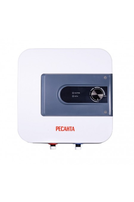 Накопительный электрический водонагреватель Ресанта ВН-10Н (белый/синий) 1
