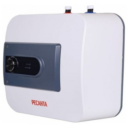 Накопительный электрический водонагреватель Ресанта ВН-10В (белый/синий) 