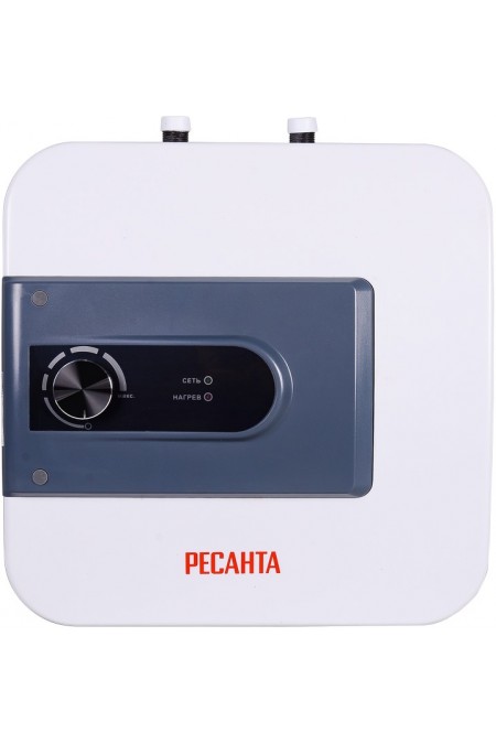 Накопительный электрический водонагреватель Ресанта ВН-10В (белый/синий) 1
