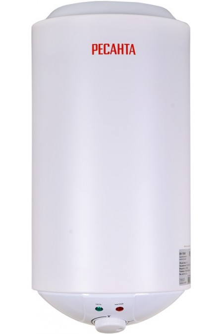 Накопительный электрический водонагреватель Ресанта ВН-15КН (белый) 