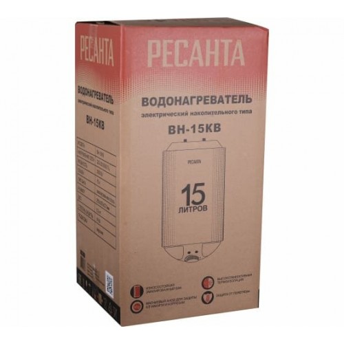 Накопительный электрический водонагреватель Ресанта ВН-15КВ 74/5/11 (белый) 8