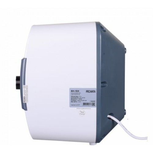 Накопительный электрический водонагреватель Ресанта ВН-15Н (белый/синий) 4