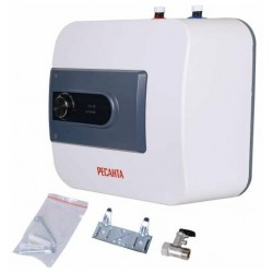 Накопительный электрический водонагреватель Ресанта ВН-15В (белый/синий)