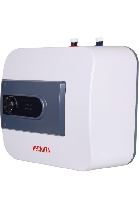 Накопительный электрический водонагреватель Ресанта ВН-15В (белый/синий) 