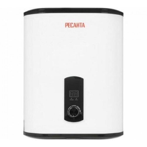 Накопительный электрический водонагреватель Ресанта ВН-30В (белый) 2