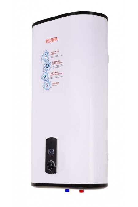 Накопительный электрический водонагреватель Ресанта ВН-50У (белый) 5