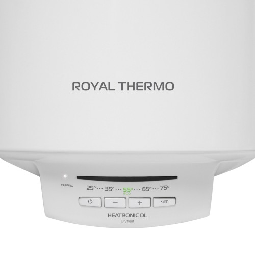 Накопительный электрический водонагреватель Royal Thermo RWH 80 Heatronic DL Slim DryHeat (белый) 2