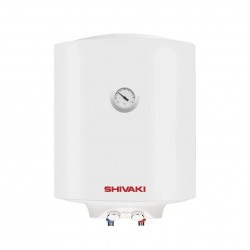 Накопительный электрический водонагреватель Shivaki eco 1.5kW 50L steel (белый)