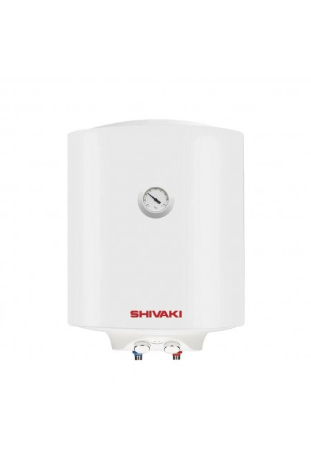 Накопительный электрический водонагреватель Shivaki eco 1.5kW 50L steel (белый) 