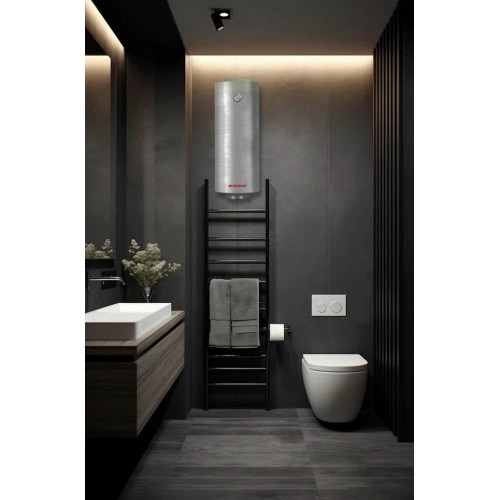 Накопительный электрический водонагреватель SHIVAKI SH WH 1.5 50 steel (серебристый) 1