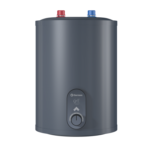 Накопительный электрический водонагреватель Thermex Golf 10 U (под мойкой) (серый) 4