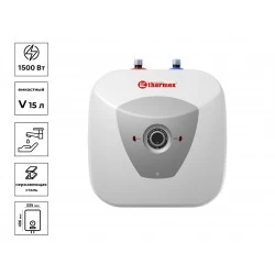 Накопительный электрический водонагреватель Thermex H 15 U (pro) (под мойкой) (белый)