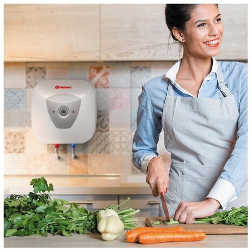 Накопительный электрический водонагреватель Thermex H 30 U (pro) (под мойкой) (белый) 6