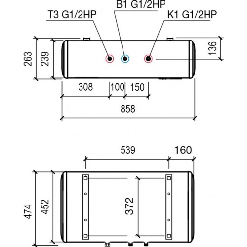 Накопительный электрический водонагреватель Thermex IF 50 H (pro) Wi-Fi (белый) 4