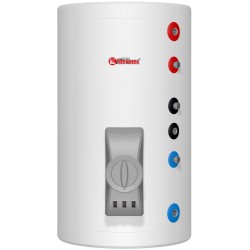 Накопительный электрический водонагреватель Thermex IRP 150 V (combi) (белый)