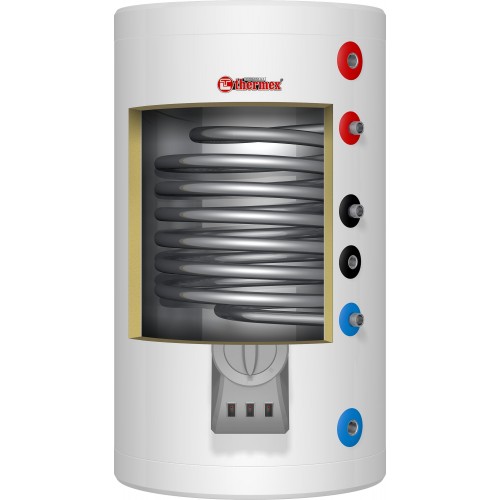 Накопительный электрический водонагреватель Thermex IRP 150 V (combi) (белый) 7