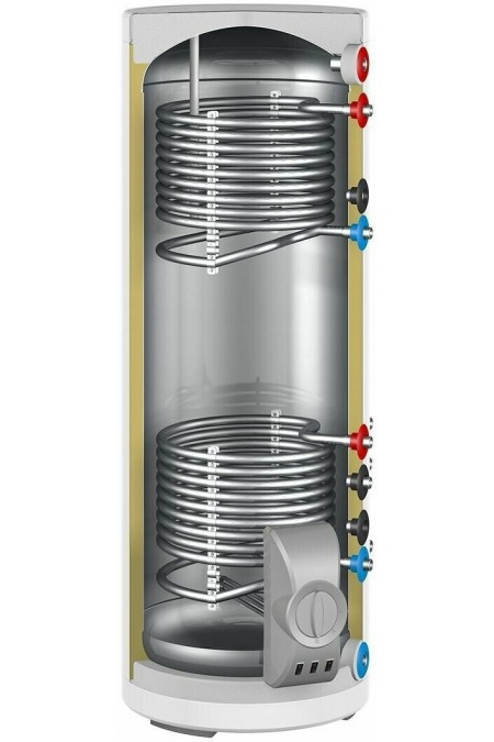 Накопительный электрический водонагреватель Thermex IRP 300 V (combi) (белый) 3