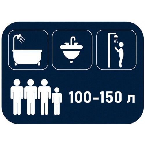 Накопительный электрический водонагреватель Thermex Praktik 100 V (белый) 7