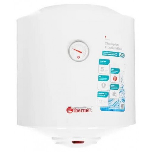 Накопительный электрический водонагреватель Thermex TitaniumHeat 50 V (белый) 1