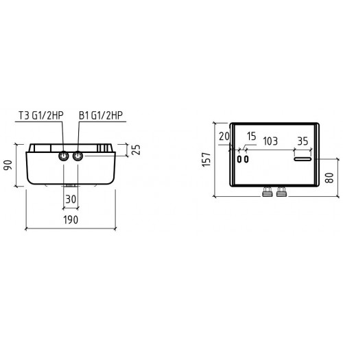 Накопительный электрический водонагреватель Thermex Trend 4500 (белый) 5