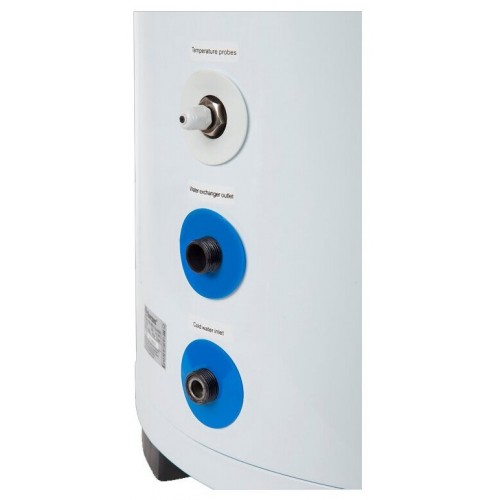 Накопительный комбинированный водонагреватель Thermex COMBI ER 200 V (белый) 1