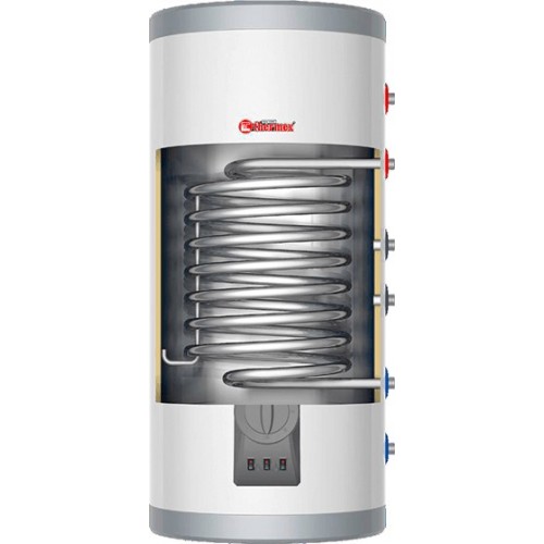 Накопительный комбинированный водонагреватель Thermex IRP 200 V (combi) (белый) 6