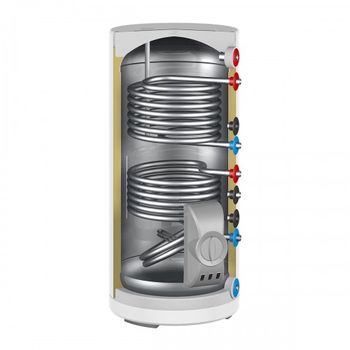 Накопительный комбинированный водонагреватель Thermex IRP 200 V (combi) PRO (белый) 1