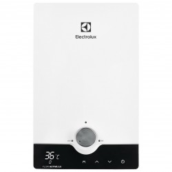 Проточный электрический водонагреватель Electrolux NPX 8 Flow Active 2.0 (белый/черный)