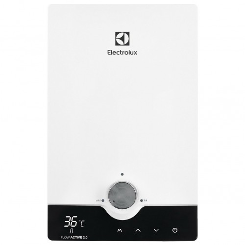 Проточный электрический водонагреватель Electrolux NPX 8 Flow Active 2.0 (белый/черный) 5