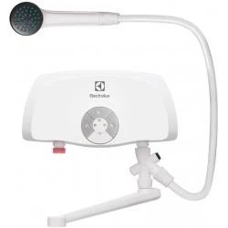 Проточный электрический водонагреватель Electrolux Smartfix 2.0 5.5 TS душ+кран (белый)