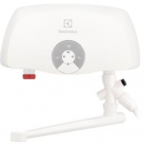 Проточный электрический водонагреватель Electrolux Smartfix 2.0 5.5 TS душ+кран (белый) 8